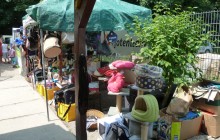 Unser Flohmarkt- und Infostand am Sommerfest des Tierheims Weil