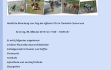 So., 05.10.2014: Tag der offenen Tür im Tierheim (SPA) Colmar