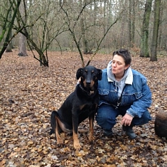 Henri (früher Samy) geniesst den Berliner Grunewald