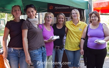 Sonntag, 3.07.2011: Das Pfotenteam im Tierheim Weil am Rhein